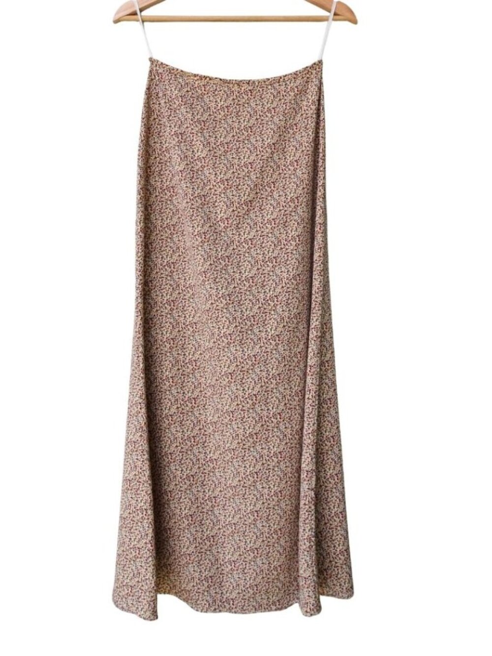 Vintage Floral Long Skirt